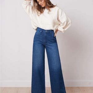 Wide Leg Yoga Jeans Size 30